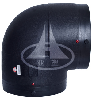 PE燃?xì)怆娙?0&deg;彎頭